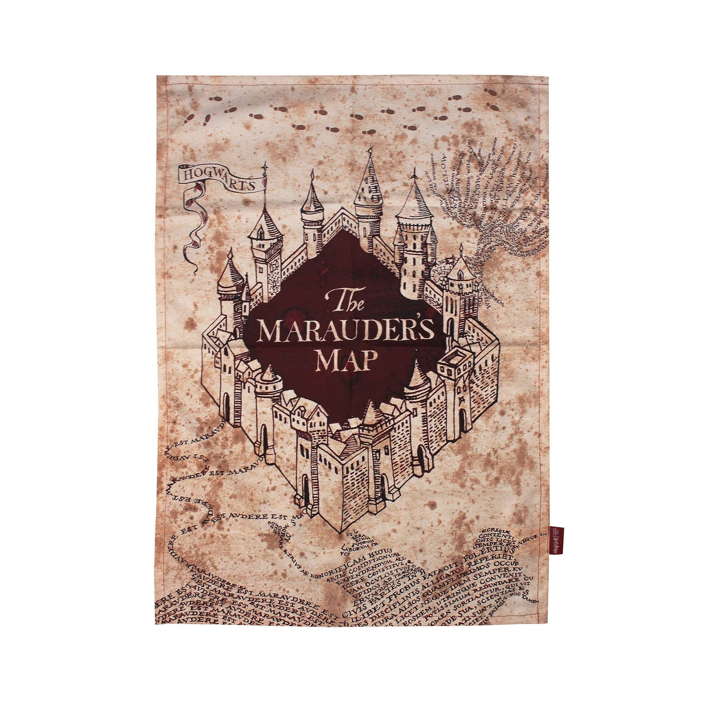 Marauder's Map Tea Towel